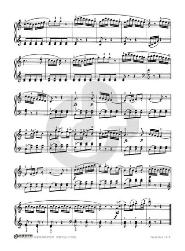 3钢琴谱-克莱门蒂克莱门蒂c大调小奏鸣曲op.36no.3钢琴谱-环球钢琴网