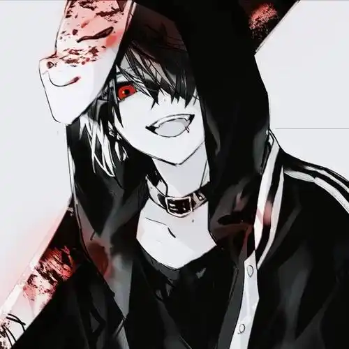 头像‖超酷的黑暗系男头 - 绿色下载站