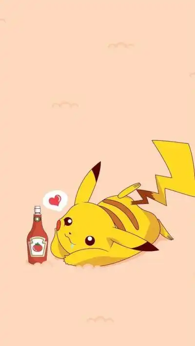 皮卡丘空间背景