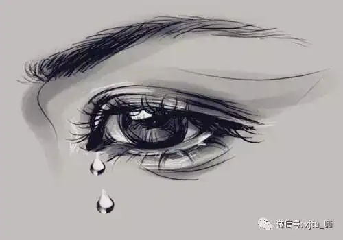 有一滴坠落的眼泪