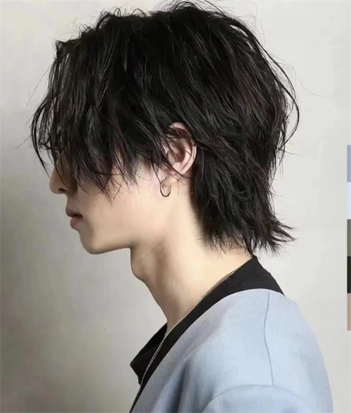 超酷的男生发型推荐 个性狼尾鲻鱼头_男士短发 - 美发站