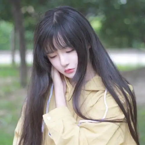 真人女头像阳光清新