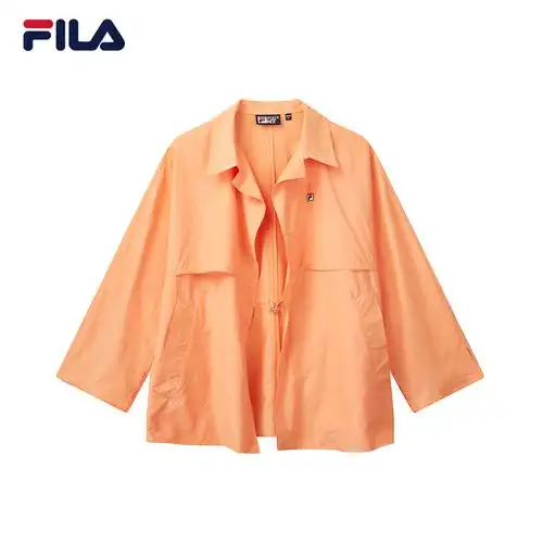 fila斐乐官方女子梭织外套2021夏季新款运动休闲运动茄克
