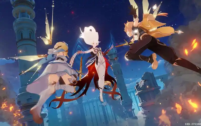 【剧情回忆向/原神/萌新号/4k】#1-魔神任务-序章-第一幕「捕风的