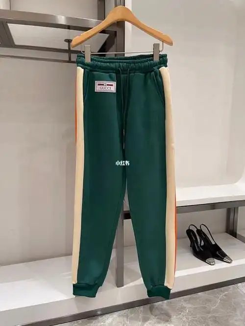 gucci纯棉质宽松运动裤裤  情侣款运动裤 92