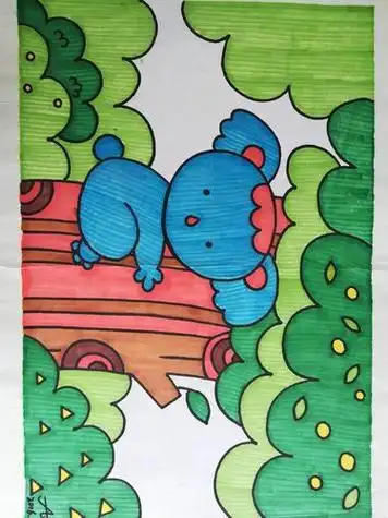 9岁儿童画9岁儿童画画大全简单漂亮