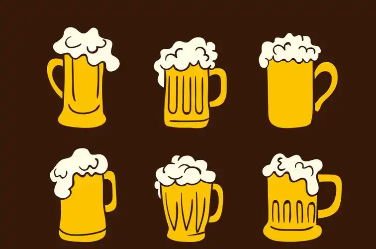 手绘啤酒素材设计元素素材免费下载(图片编号:8585937)-六图网