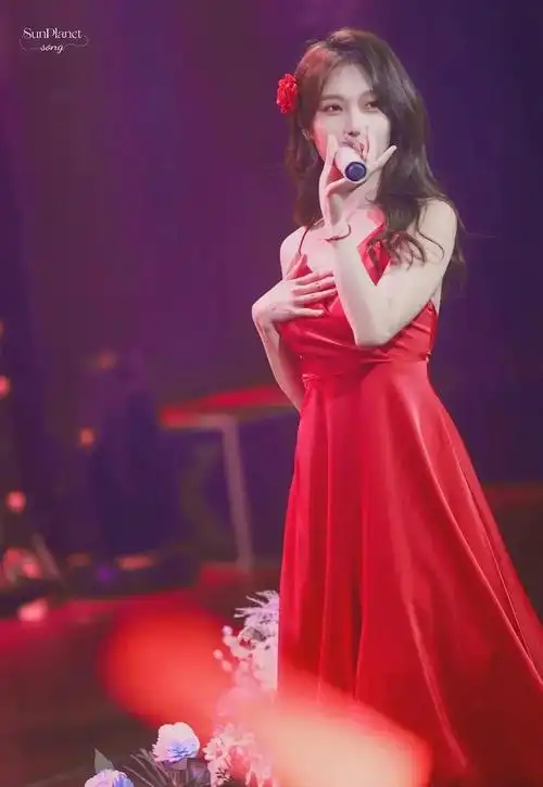 在那场盛大的"snh48年度金曲大赏best30"演唱会上