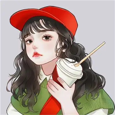 简约干净的手绘头像女生图片大全 高清很独特的优质手绘女头
