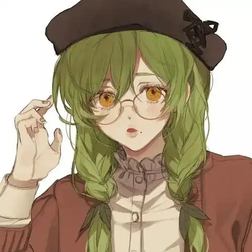 求绿色动漫头像