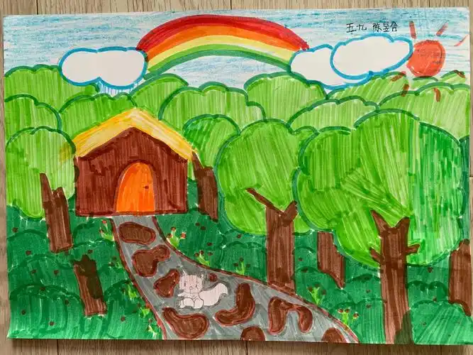 绿色家园儿童画(绿色家园儿童画一等奖)-百科大全-皮村电商