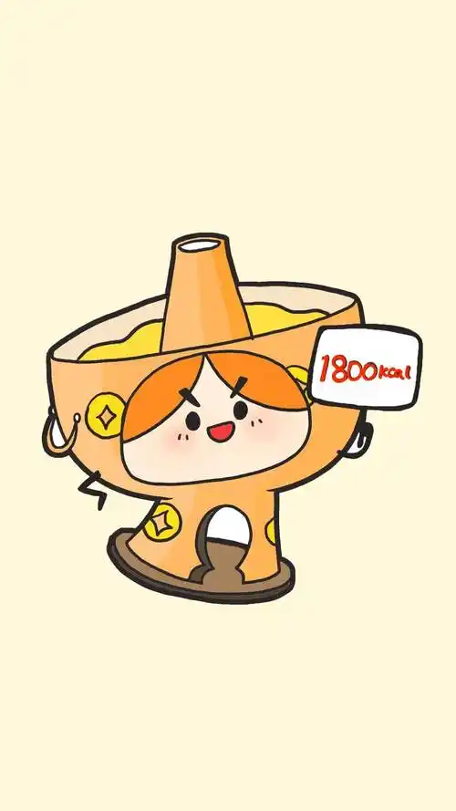 手绘卡通美食可爱高清手机壁纸