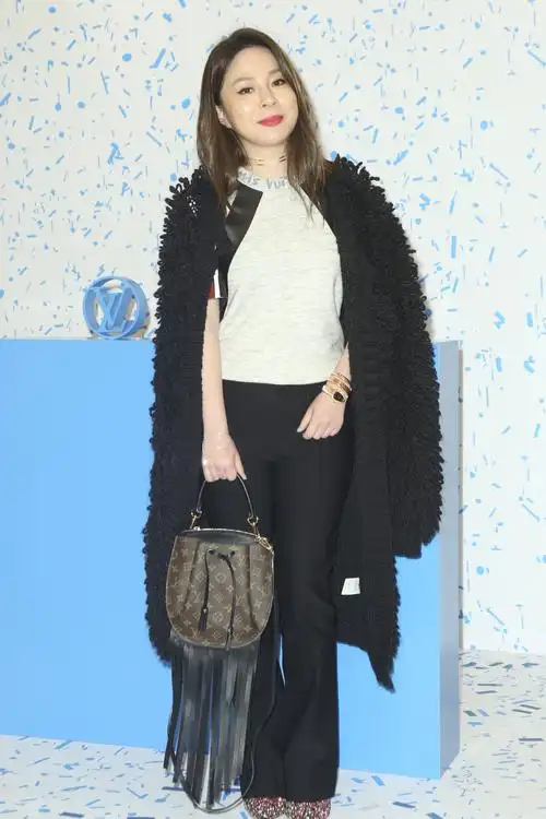 杨秀容现身lv慈善晚会.