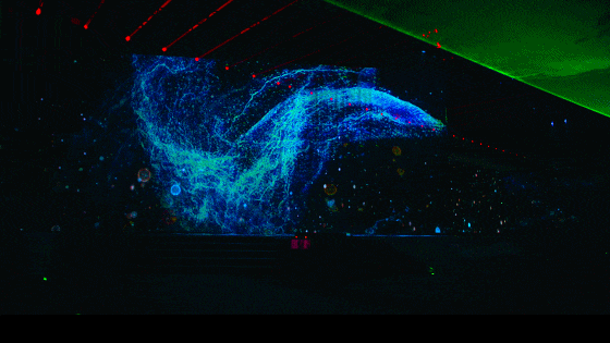 看看腾讯发布会是怎么打造高科技舞台果然666