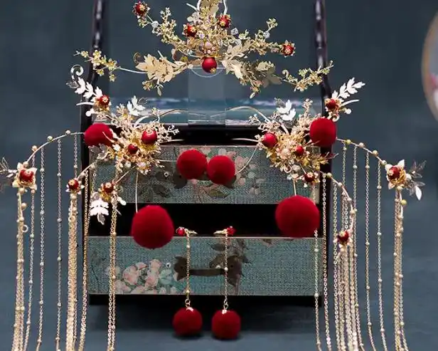 在古代出嫁,你会戴哪一款凤冠?测你前世是公主,夫人,还是皇后