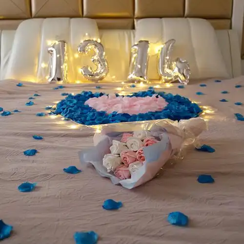 520表白求婚攻略爱她就给她设计布置个浪漫房间感动