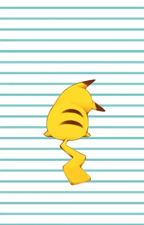 皮卡丘手机滚屏壁纸分辨率1080x1800