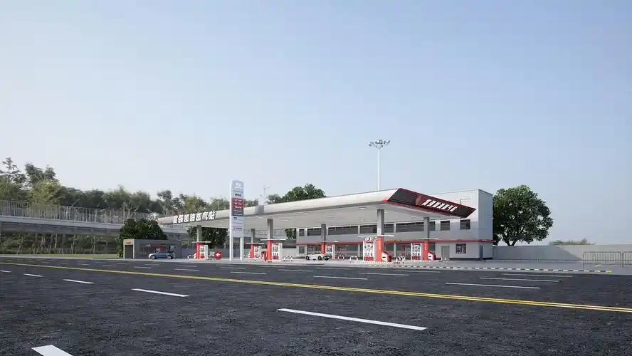 加油站效果图 第三期