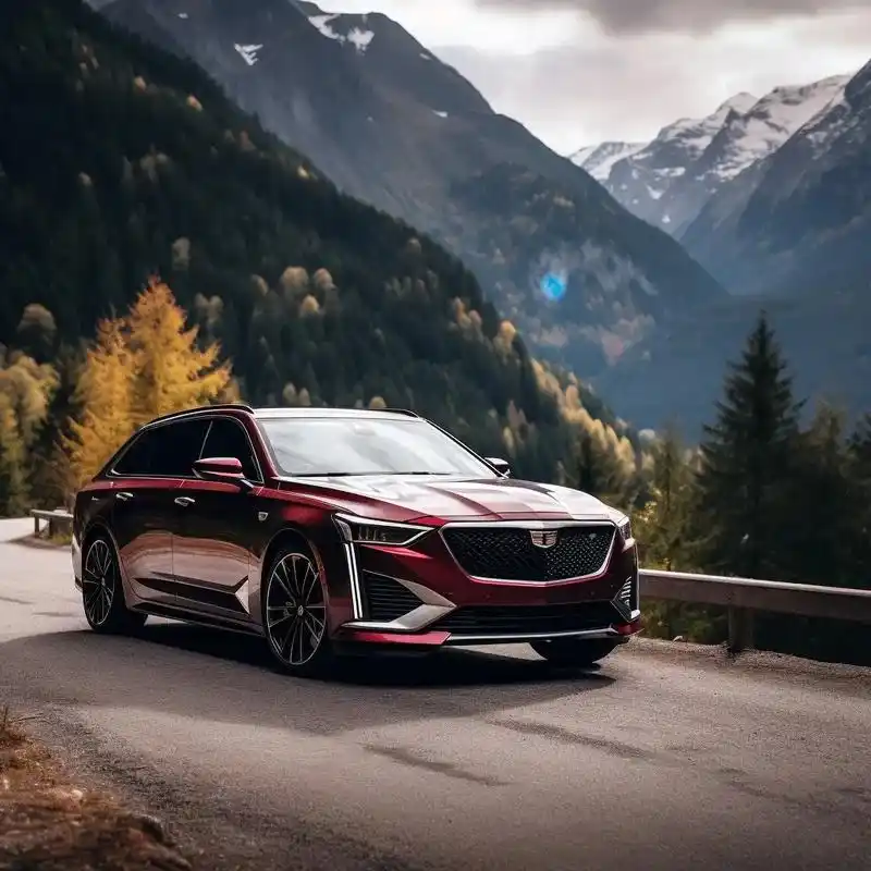 凯迪拉克ct5猎装旅行版.猎装版虽然以前是小众,现在也逐渐被 - 抖音