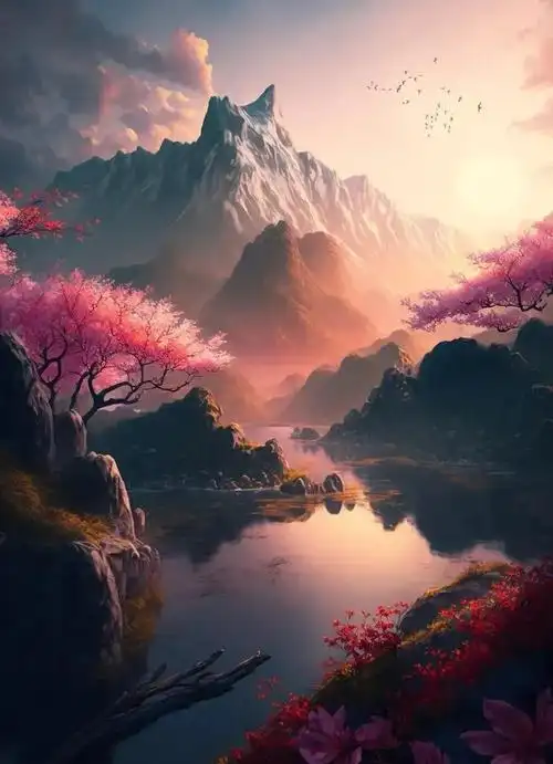 中国最美世外桃源图每一张都是人间仙境