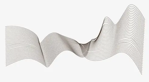 科技线条手绘简图