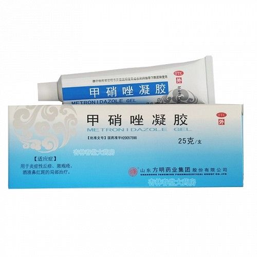 东药甲硝唑凝胶25g