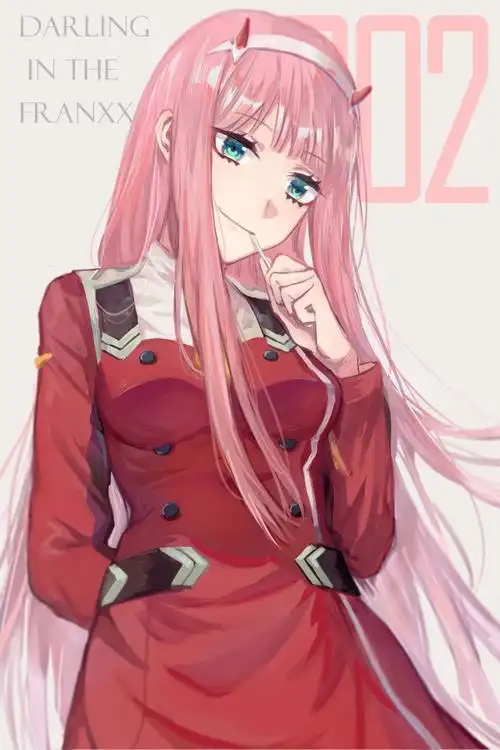 有没有darlinginthefranxx02的高清壁纸啊