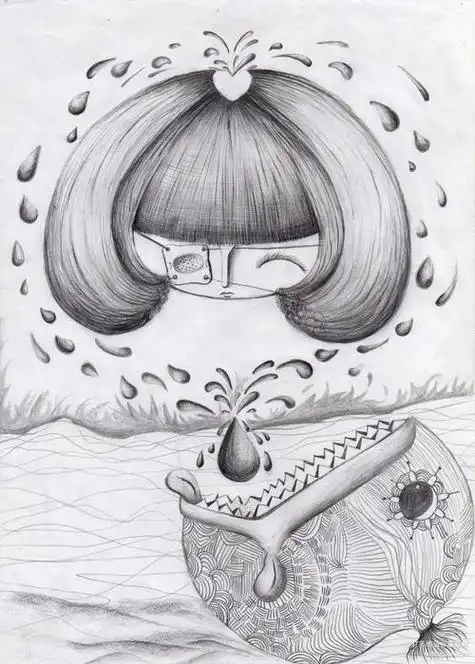 儿童创意素描 儿童创意素描画