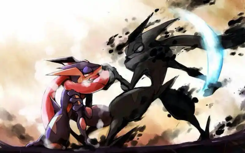 然后羁绊特性可以击杀对面一只精灵让甲贺忍蛙变成小智版甲贺忍蛙