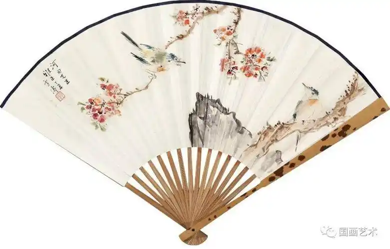 夏日凉风:王雪涛扇面