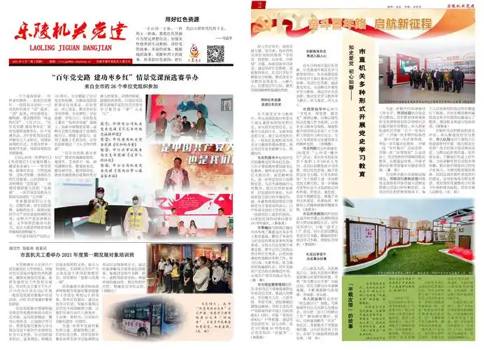 党史学习教育报纸【整套模板】