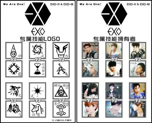 exo吴亦凡的标志是什么