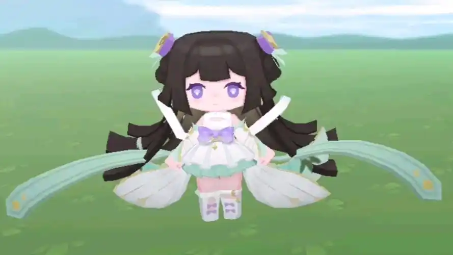 迷你世界国际服:新变色皮肤竹茵上线,形态分别是曦晨竹茵和暮夜竹茵!