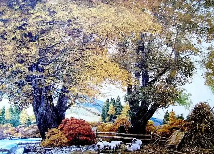 名家风景作品画欣赏