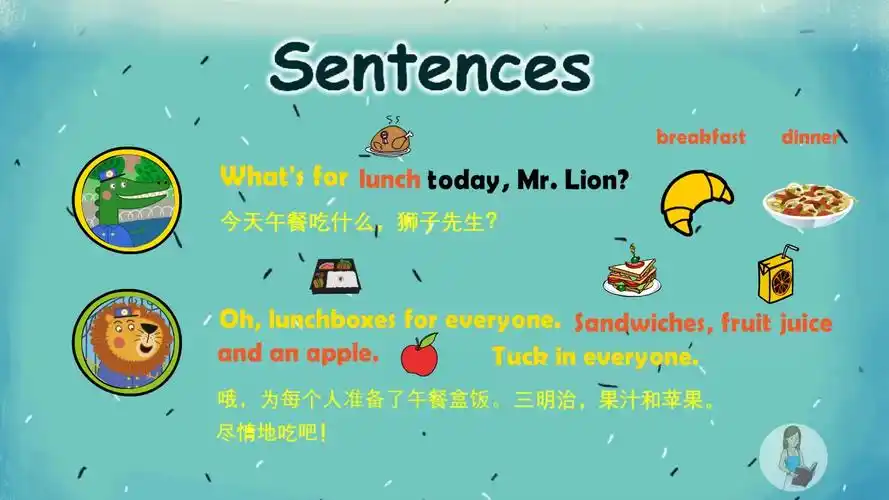 小学英语5lunchtime午餐时间