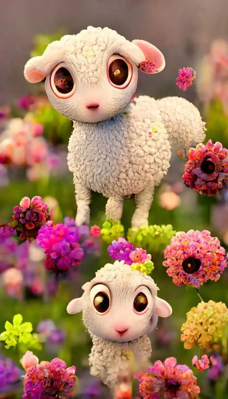 羊了个羊之可爱到爆炸的ai羊