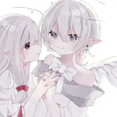 头像超好看的动漫闺蜜头像