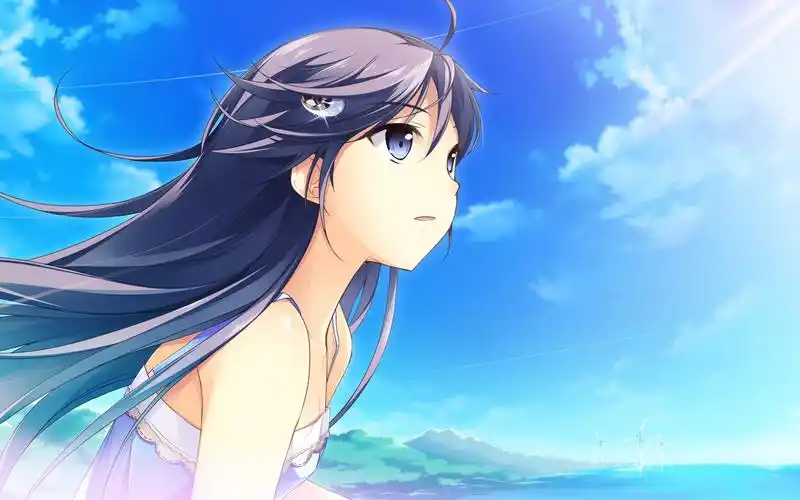 弥动漫女孩的脸-漫画高清壁纸预览 | 10wallpaper.com