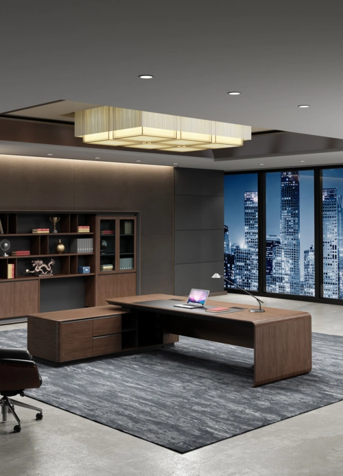 班台厂家直销,办公大班台厂家定制,大班台厂,迪欧办公家具大班台