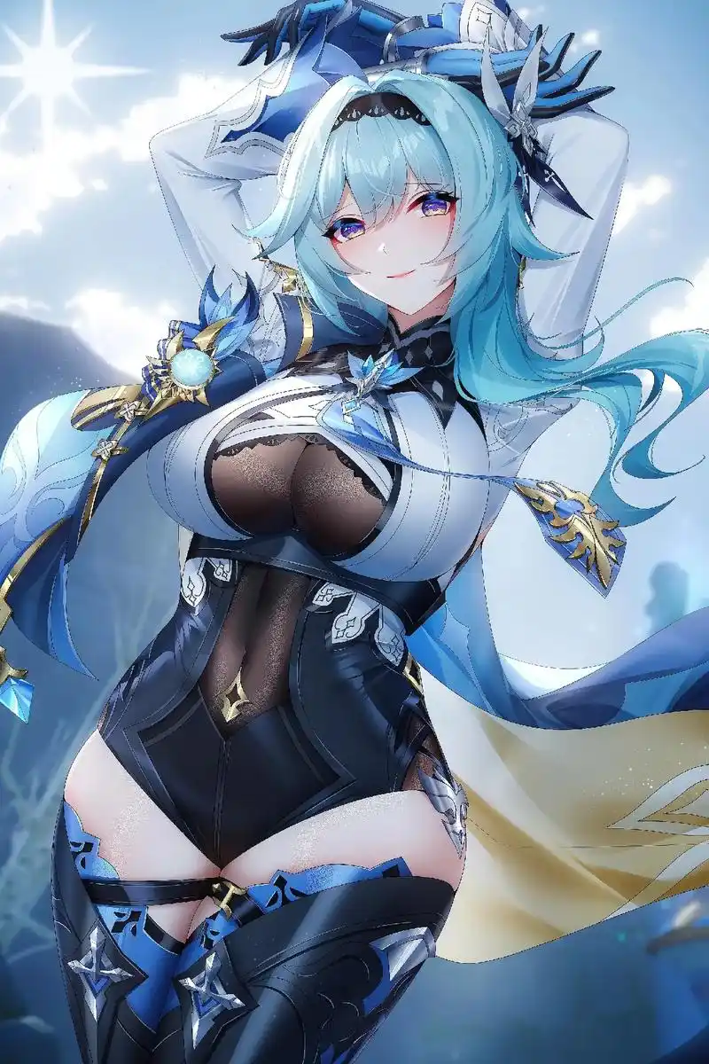 浪花骑士,向你致以问候——尤菈#原神 #原神一周年 #尤拉  - 抖音