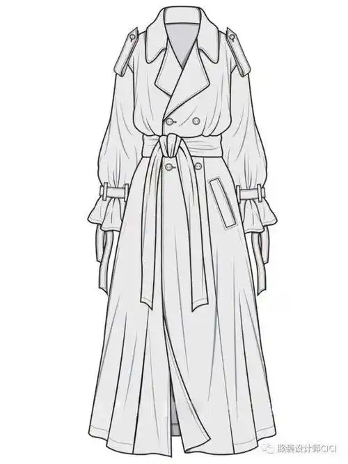 服装设计图怎么画(画时尚服装设计图裙子)