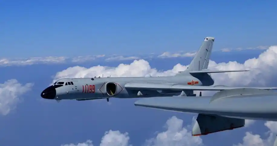 战神来了 中国空军轰6k轰炸机将首次向公众开放