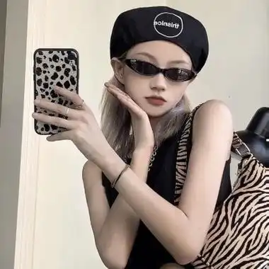 玩网拽姐高质量头像图片