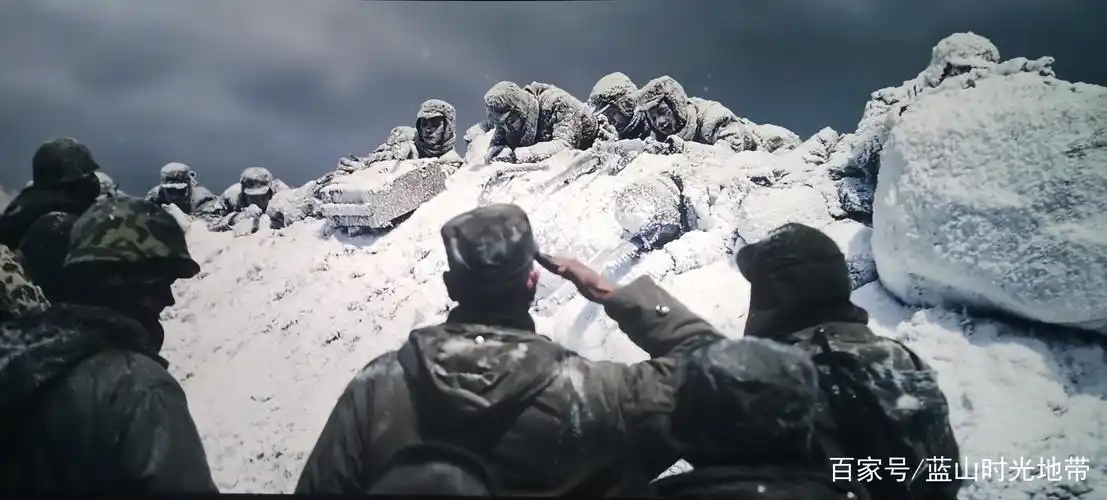 长津湖战役誉为"冰雕连"的100多名官兵即使冻死,却保持战斗状态