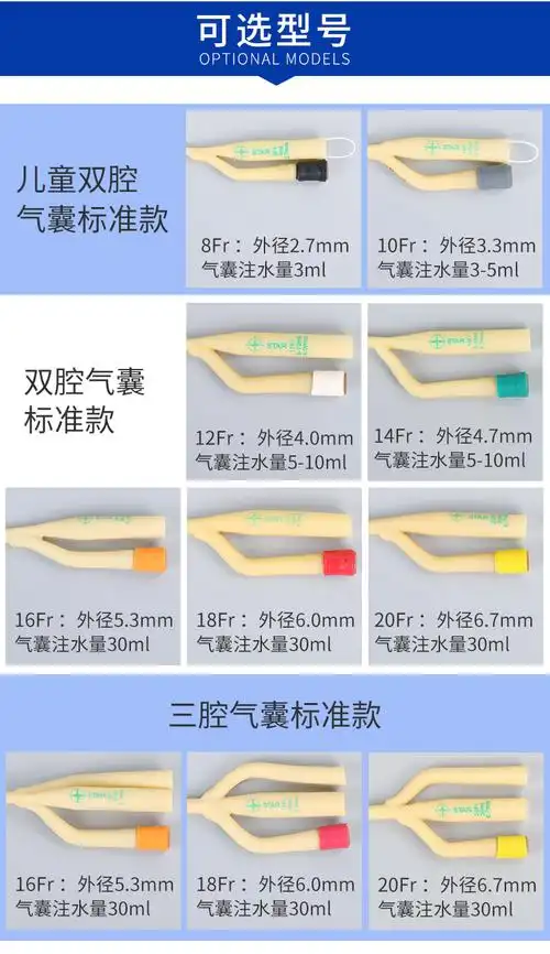 助鑫导尿管一次性使用无菌导尿管医院用双腔三腔乳胶儿童成人男女导