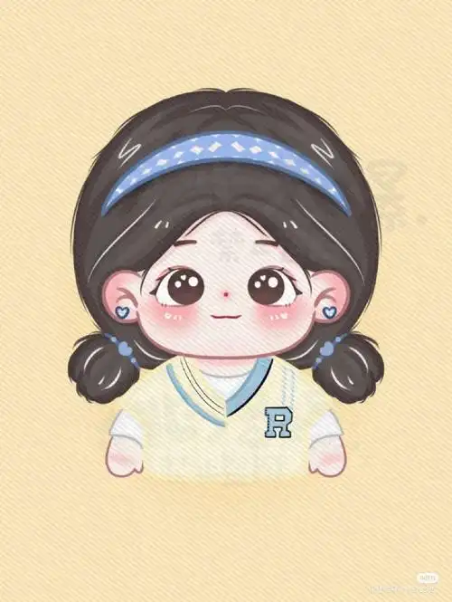 好喜欢baby的q版画像