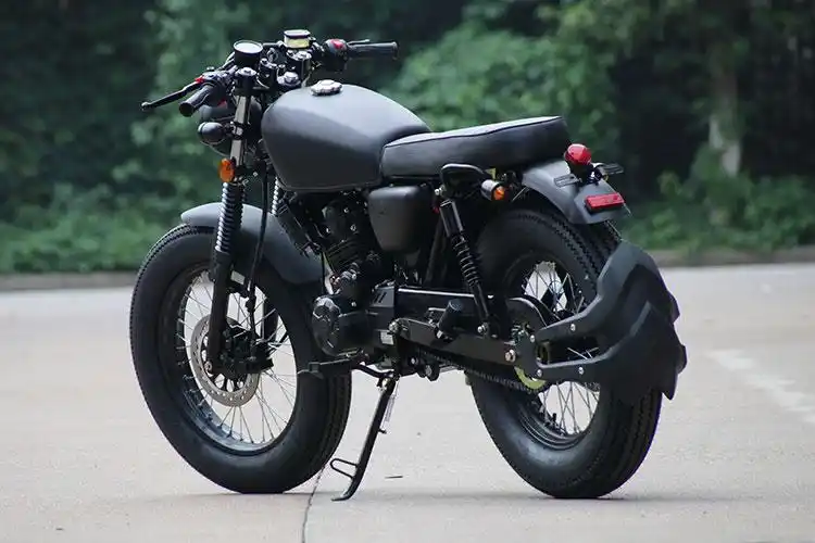 复古摩托车200cc街车跑车机车助力车可上牌燃油车国四摩托车