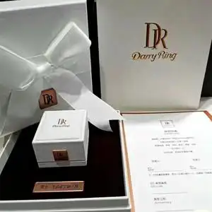 6021人付款天猫求婚戒指盒带灯结婚婚礼交换双戒红色戒指盒子婚戒钻戒