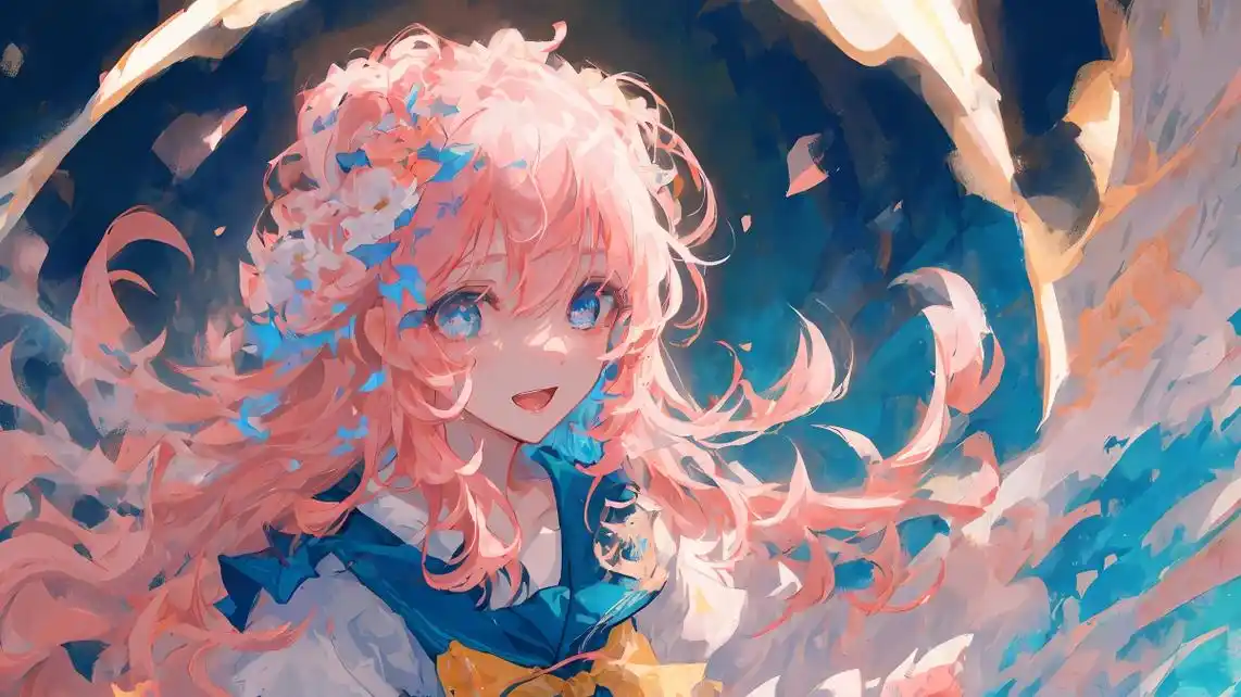 星空 女孩子 ai 动漫 4k壁纸_4k动漫图片高清壁纸_墨鱼部落格