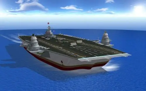 自设计航母战斗群,50～80万吨